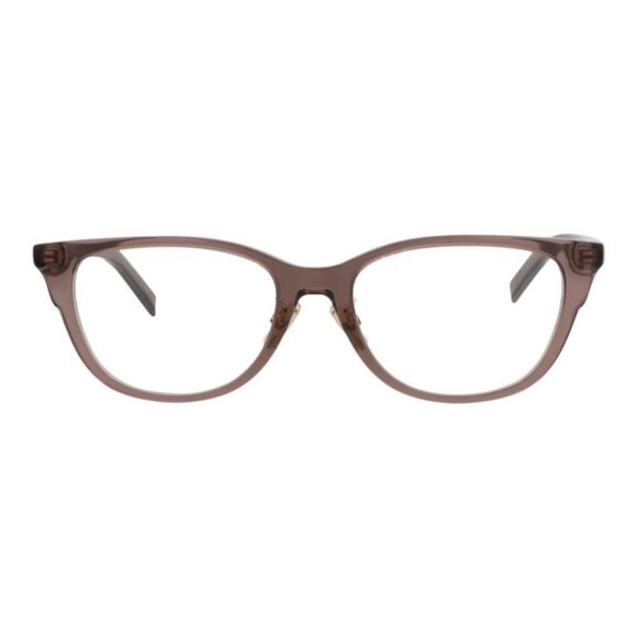 Givenchy Womens Cat Eye Brown Brown Transparent Fashion Designer Eyewear - Picture 2 of 4